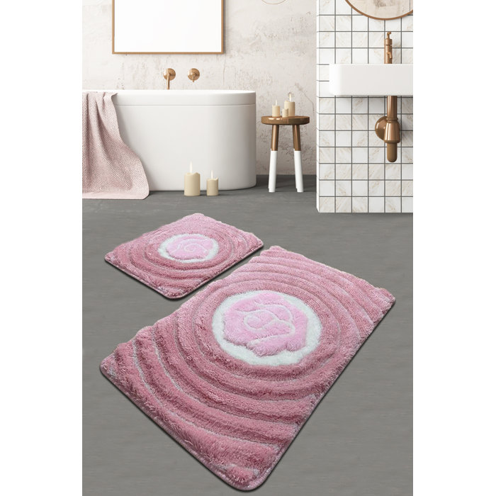 Everly Quinn 2 Piece Bathroom Rug Set Wayfair